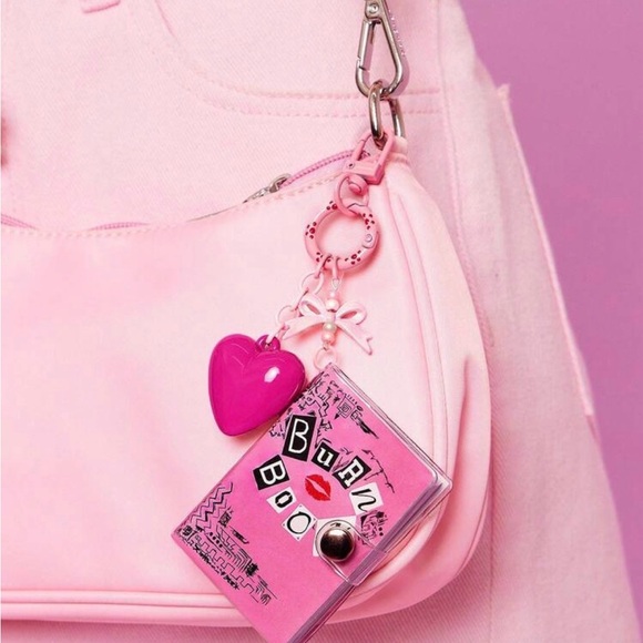 Mean girls burn book bag charm - Picture 3 of 4